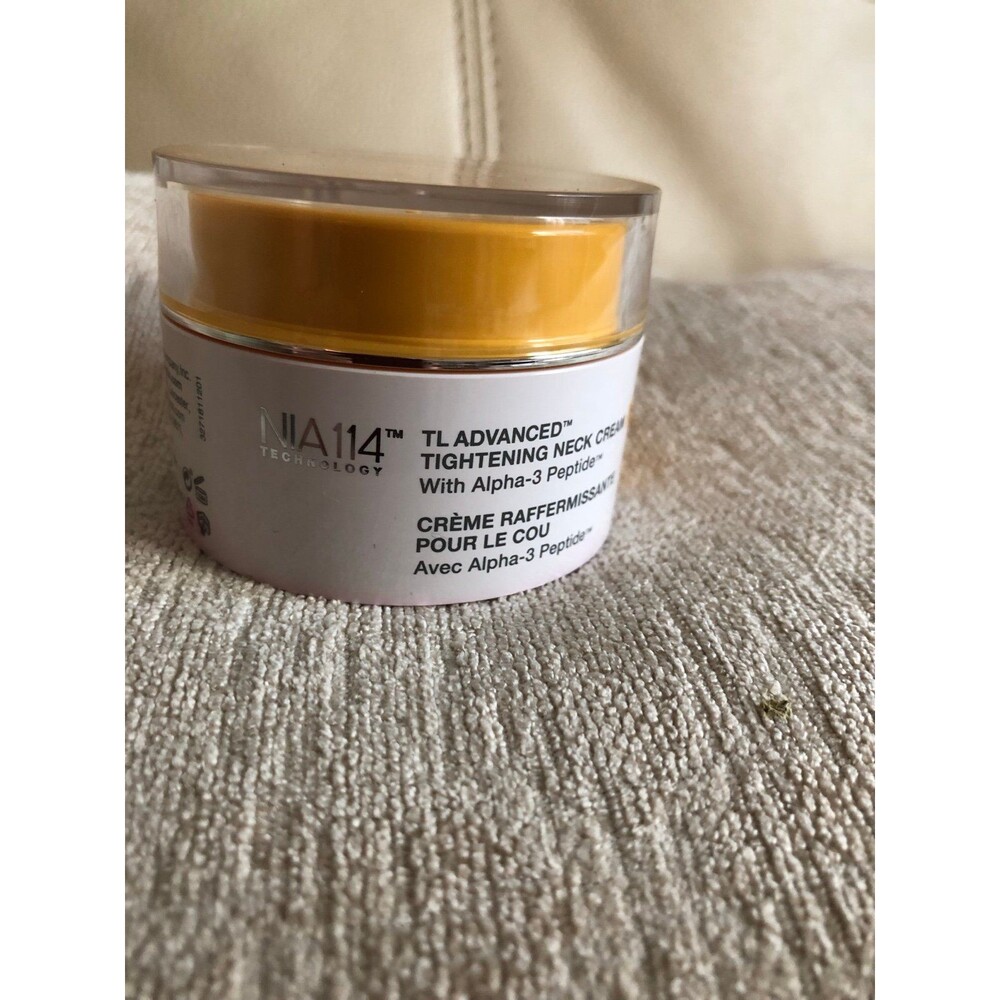 StriVectin TL Advanced tightening Neck Cream Unused with red markeron container